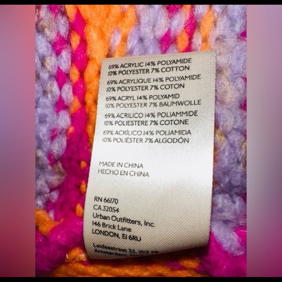 Free People Pink and Orange Knit Sweater - Picture 12 of 12